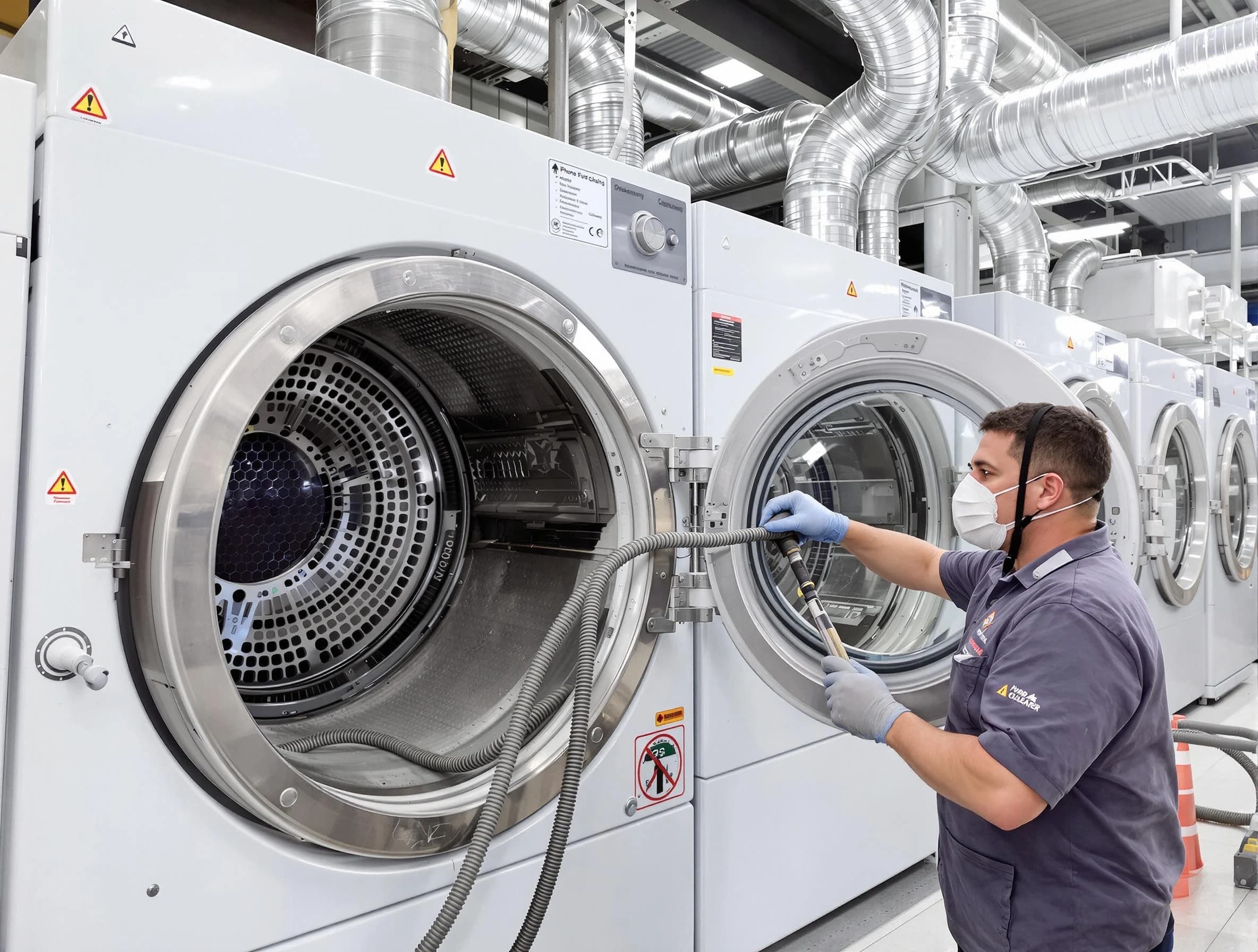 Industrial-grade dryer vent cleaning by North Huntingdon Dryer Vent Cleaning in North Huntingdon