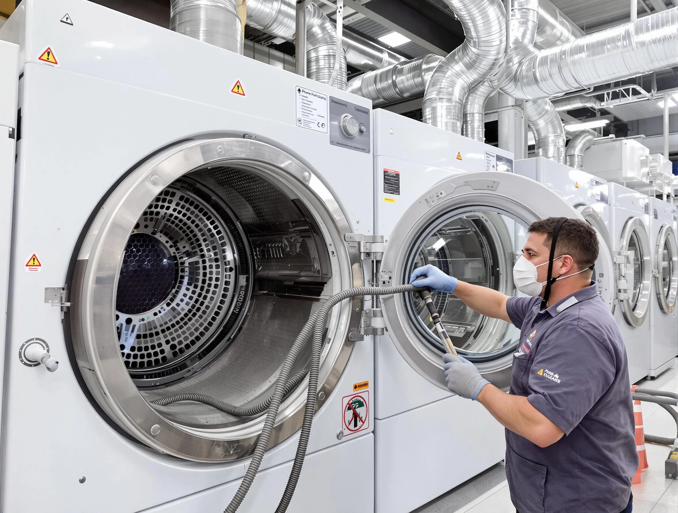 Industrial-grade dryer vent cleaning by North Huntingdon Dryer Vent Cleaning in North Huntingdon